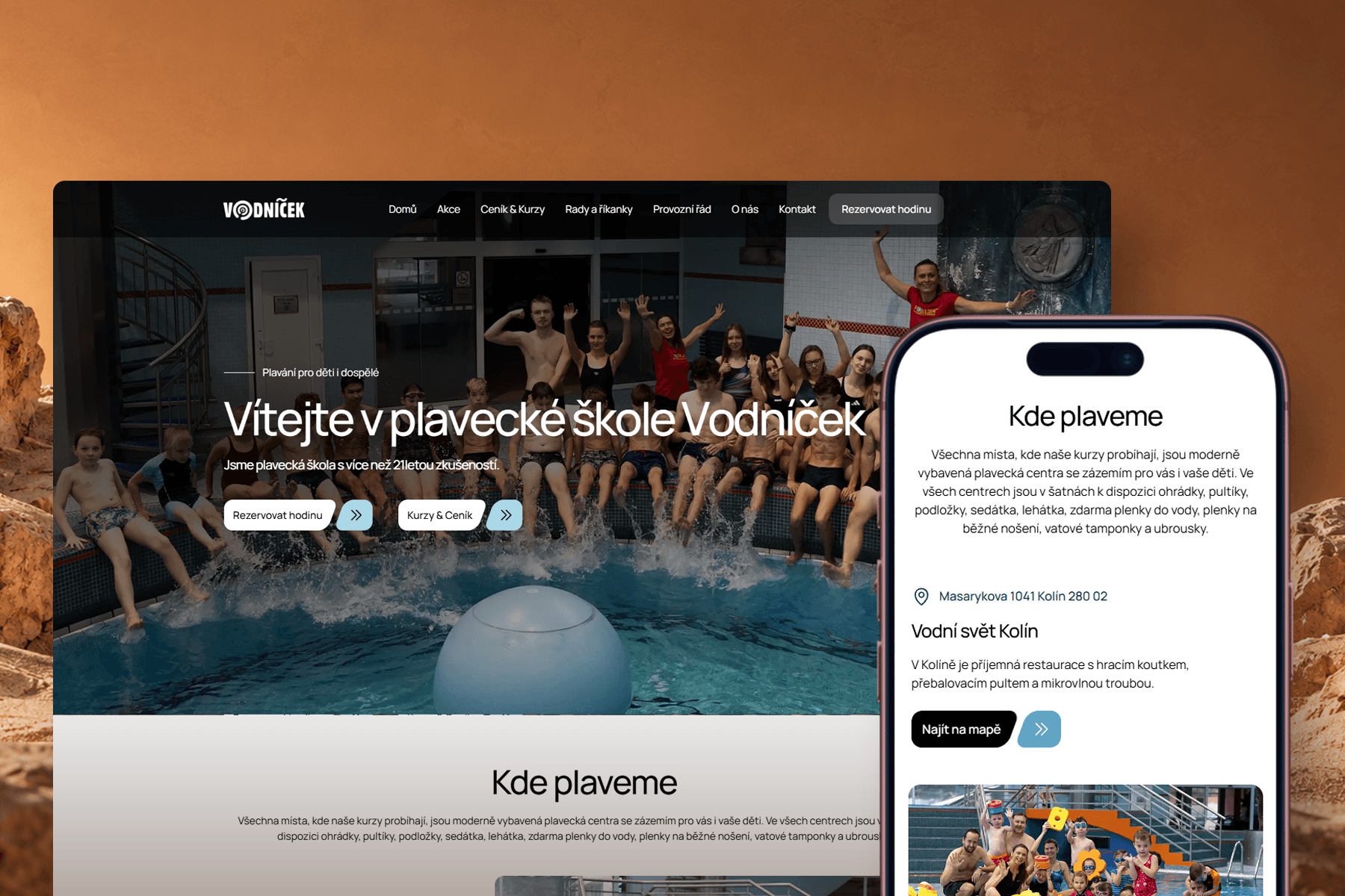 Vodníček | Swimming