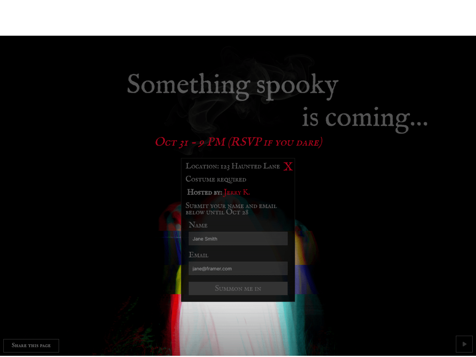 Spooky Halloween