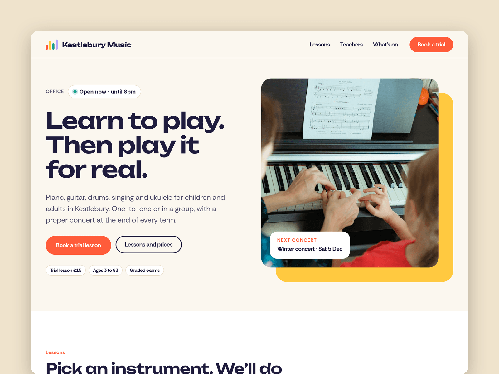 Tempo Lessons