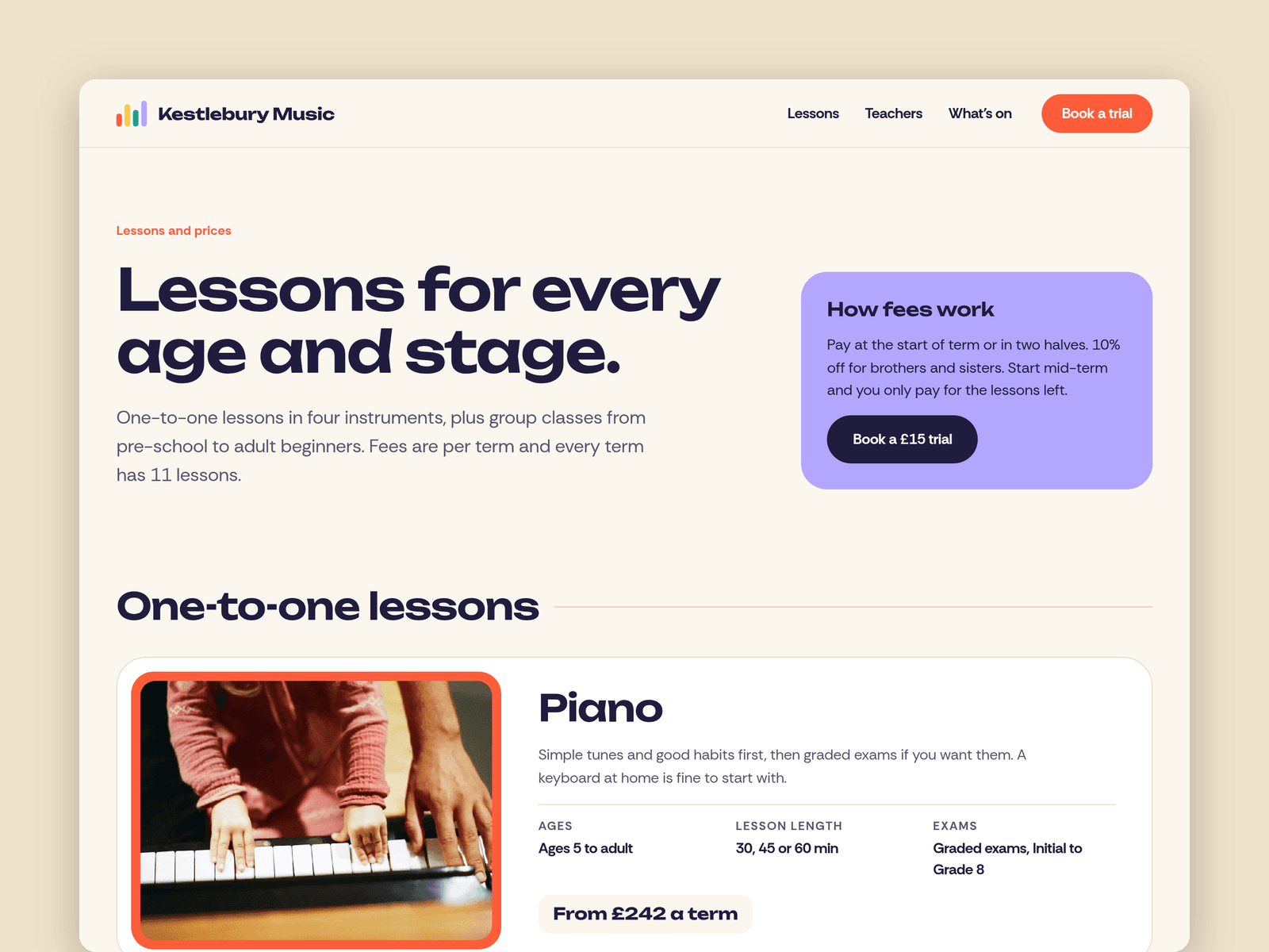 Tempo Lessons
