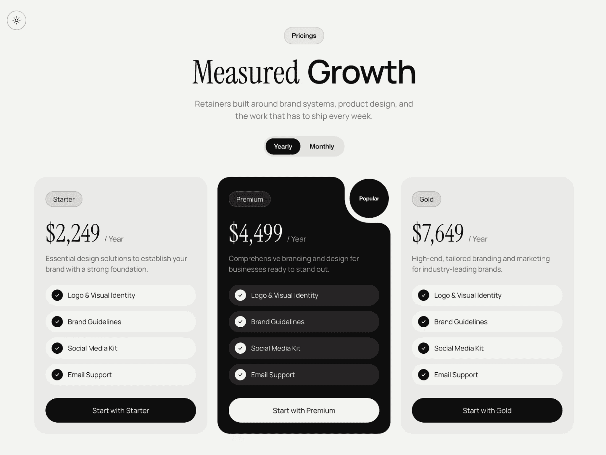 Pricing Section 01