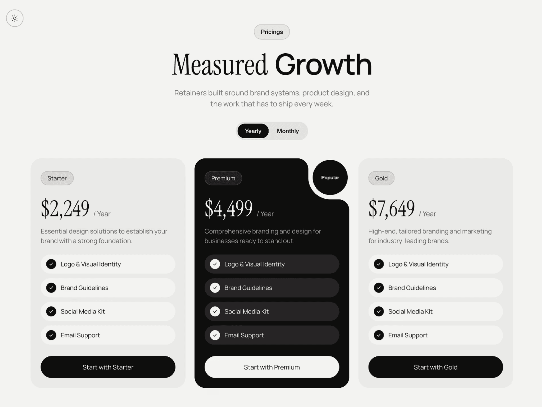 Pricing Section 01