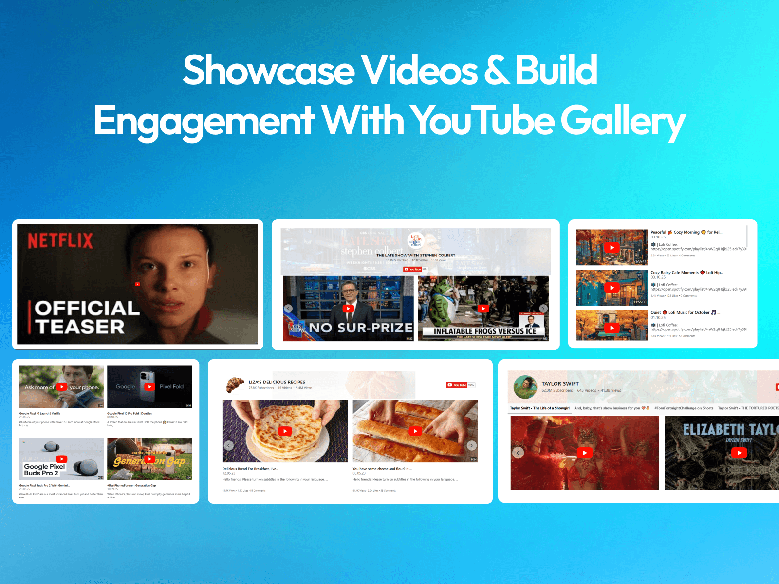 YouTube Gallery