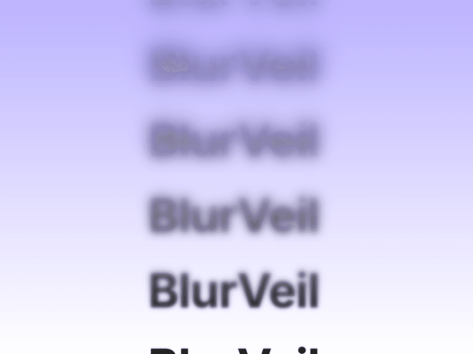 BlurVeil