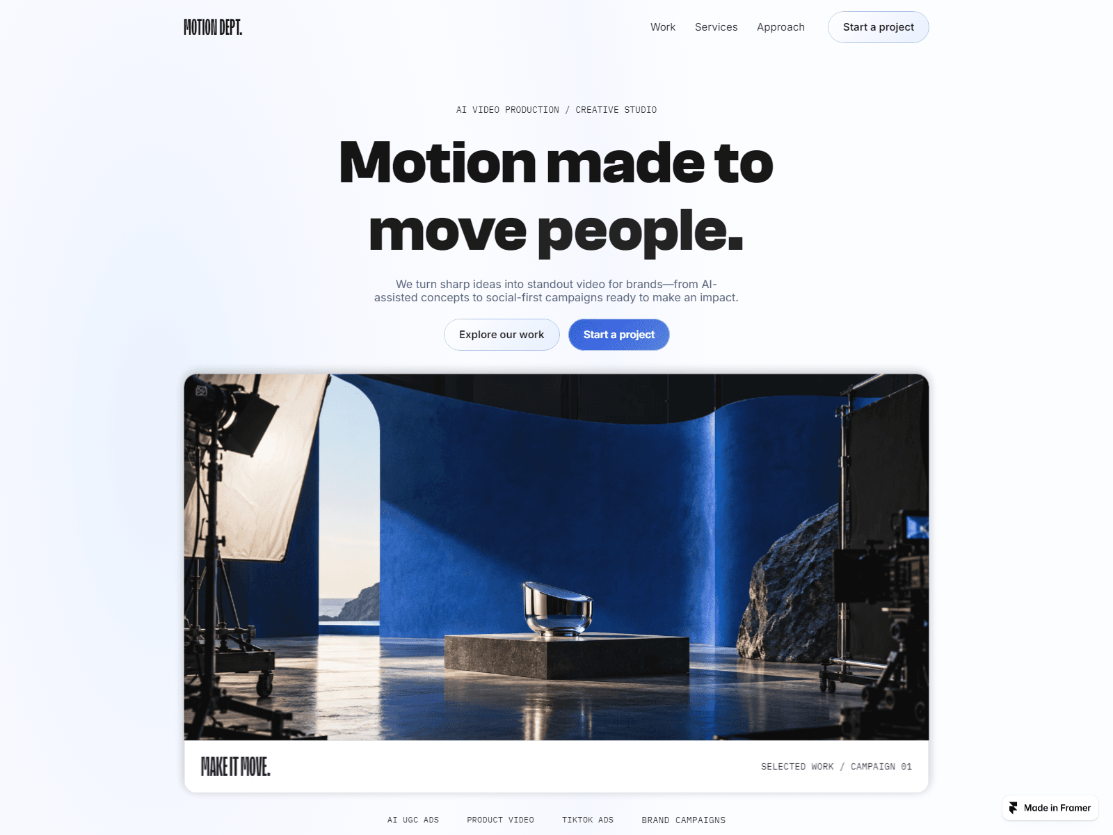 Motion Dept.