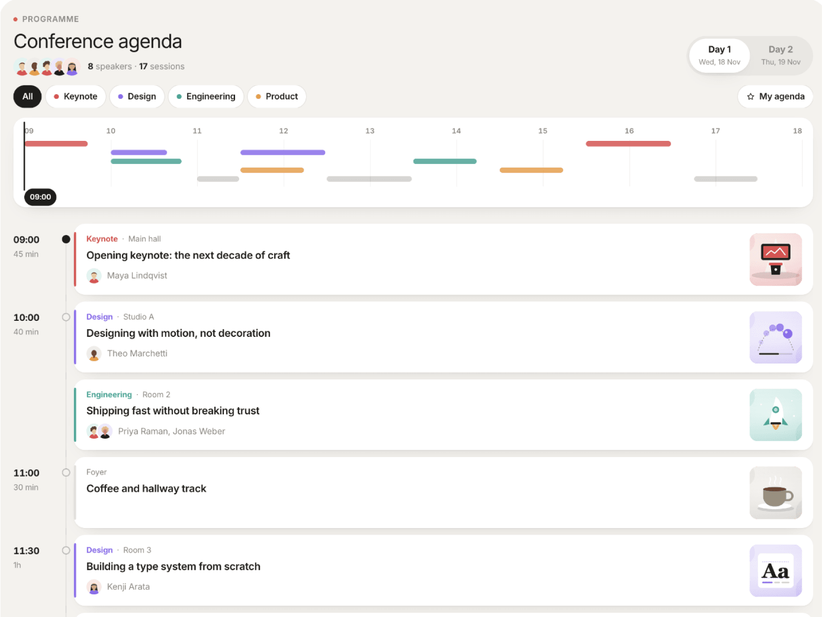 Event Agenda