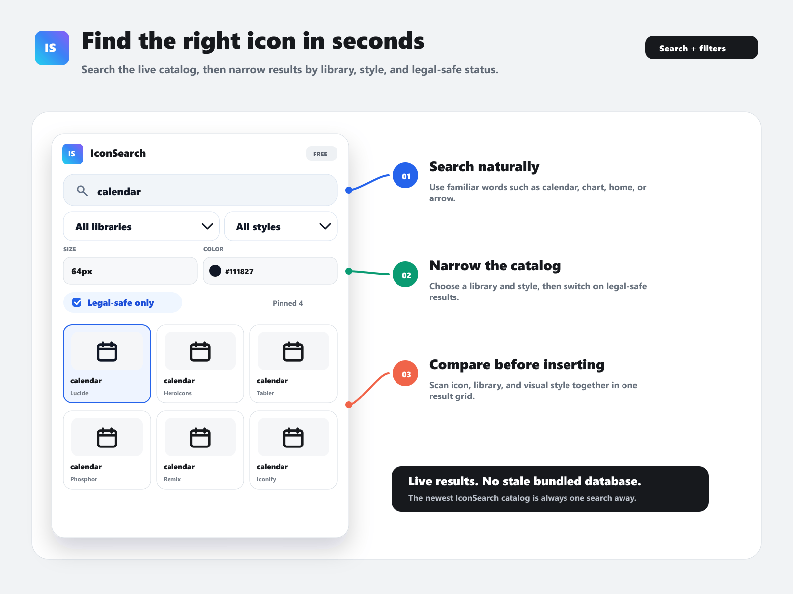 IconSearch SVG Icons