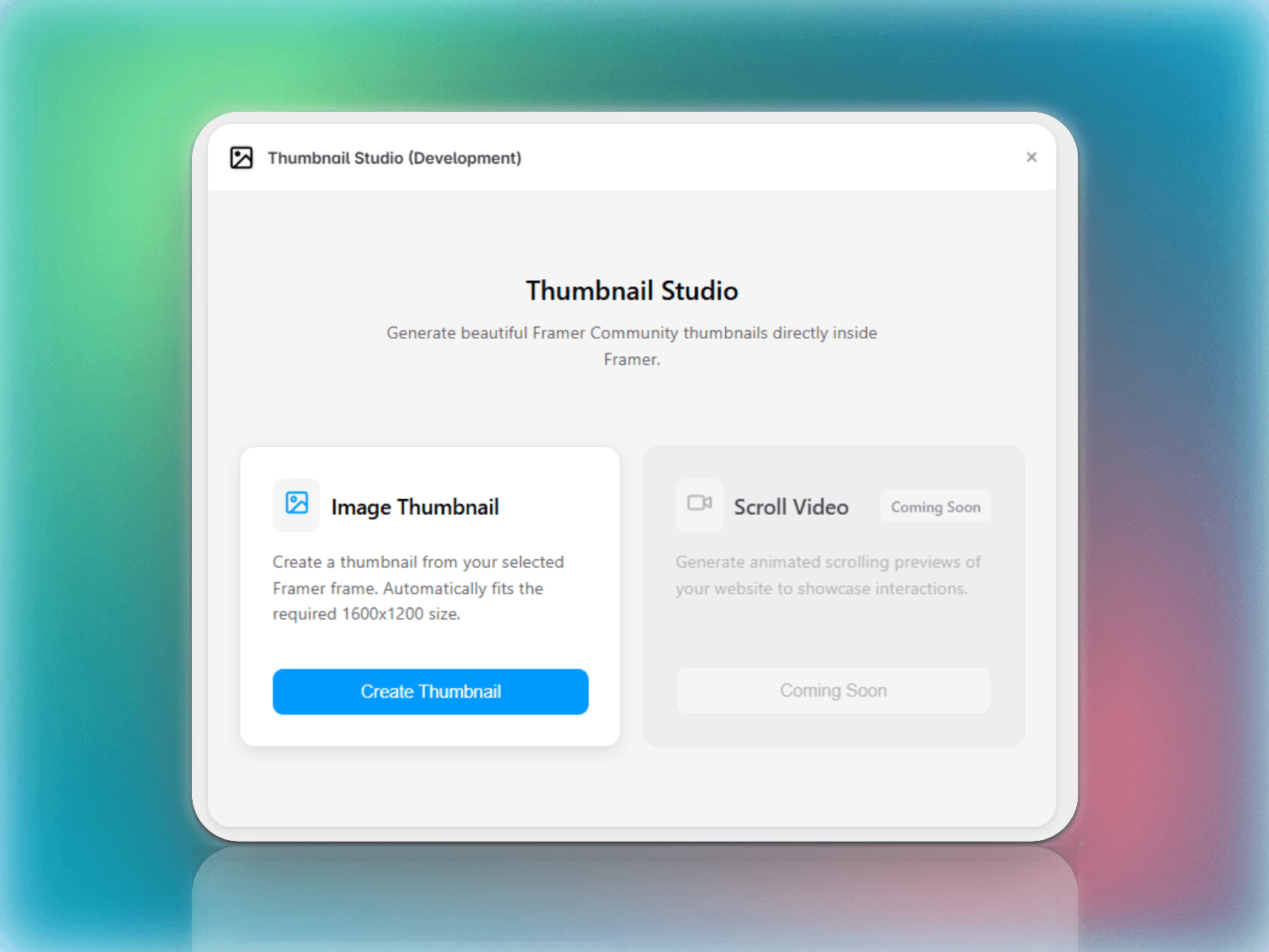 Thumbnail Studio