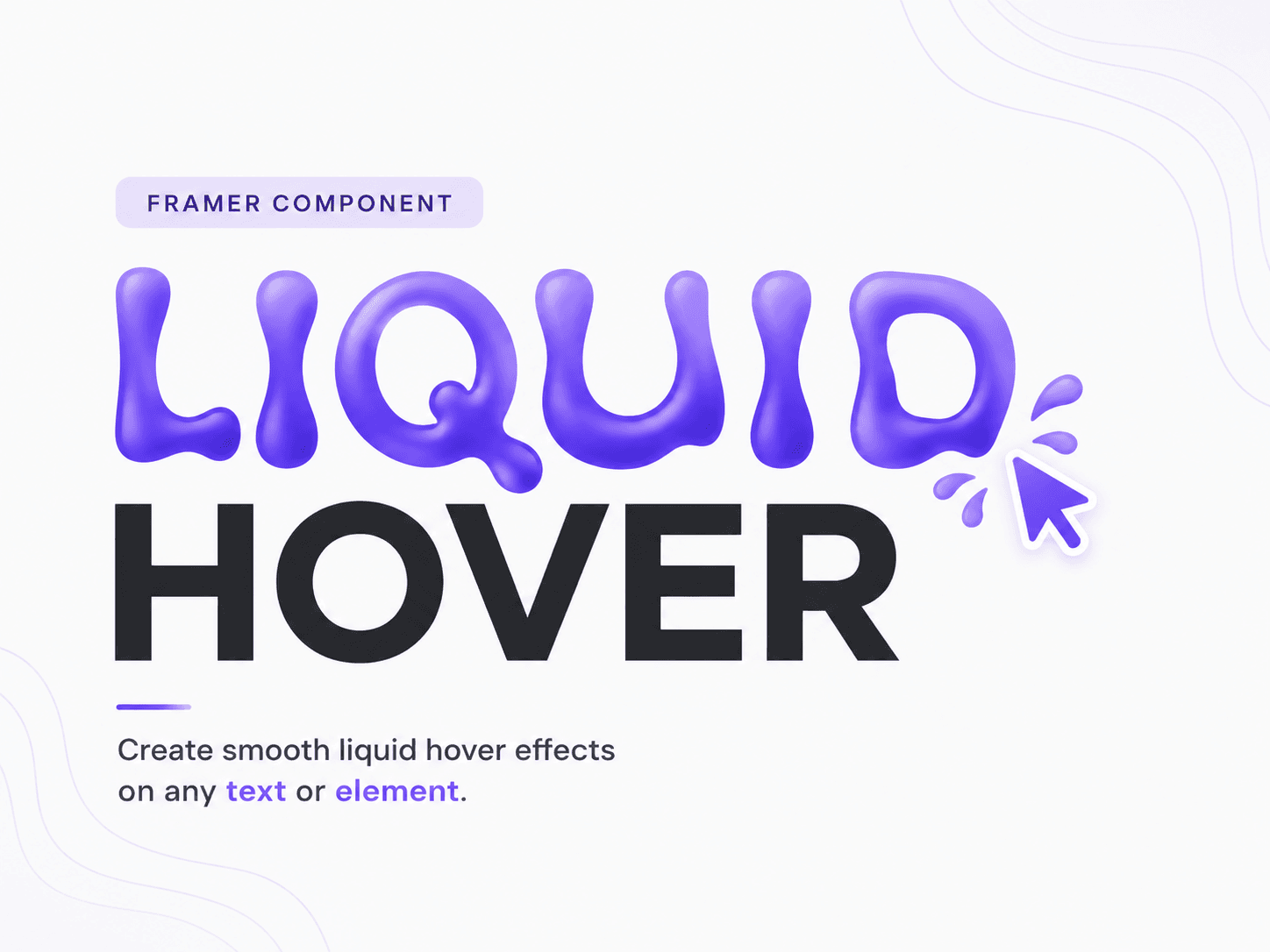 Text Liquid Hover