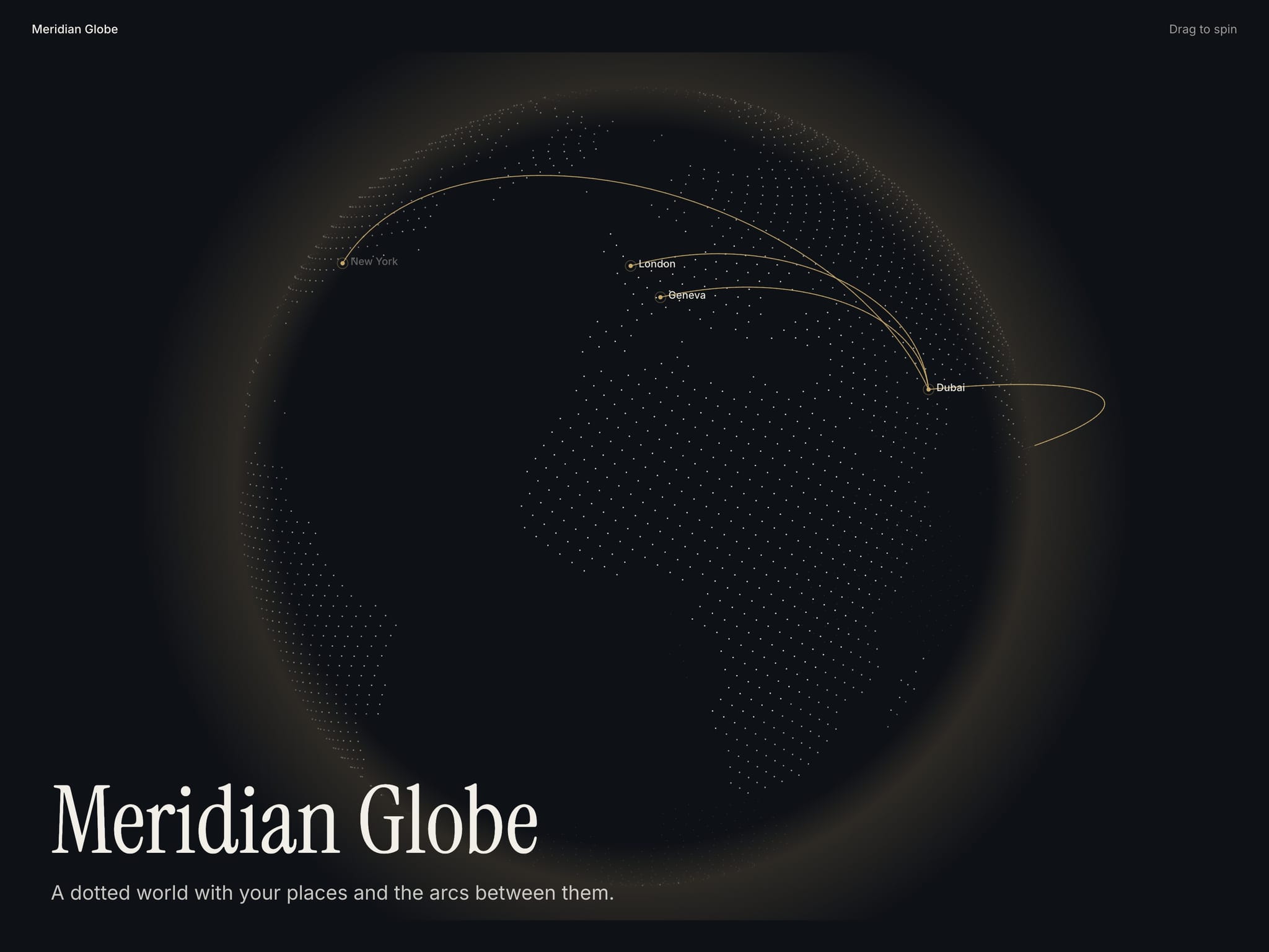 Meridian Globe