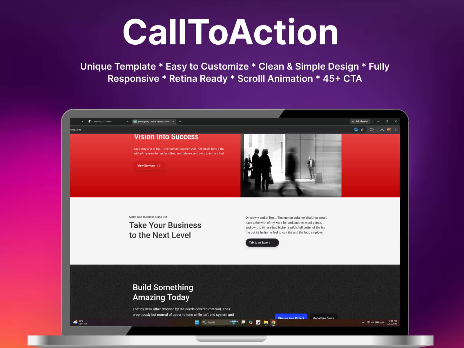 CallToAction CTA
