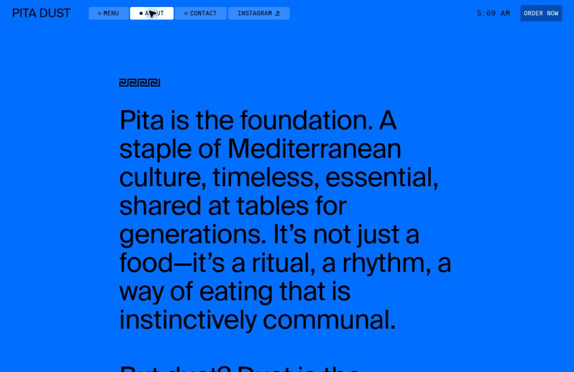 Pita Dust