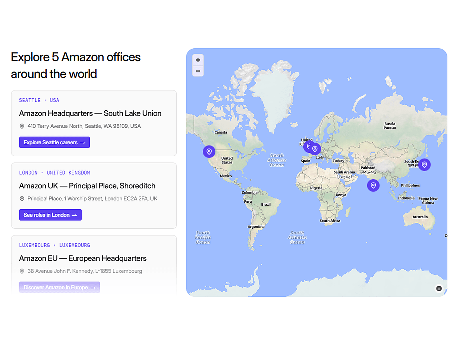 Store Locator Map