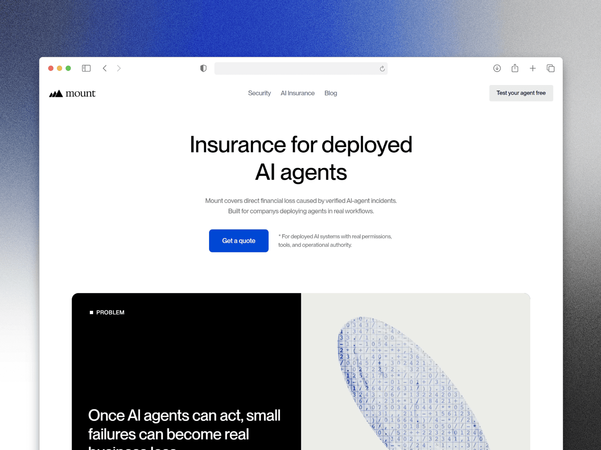 Mount Insure