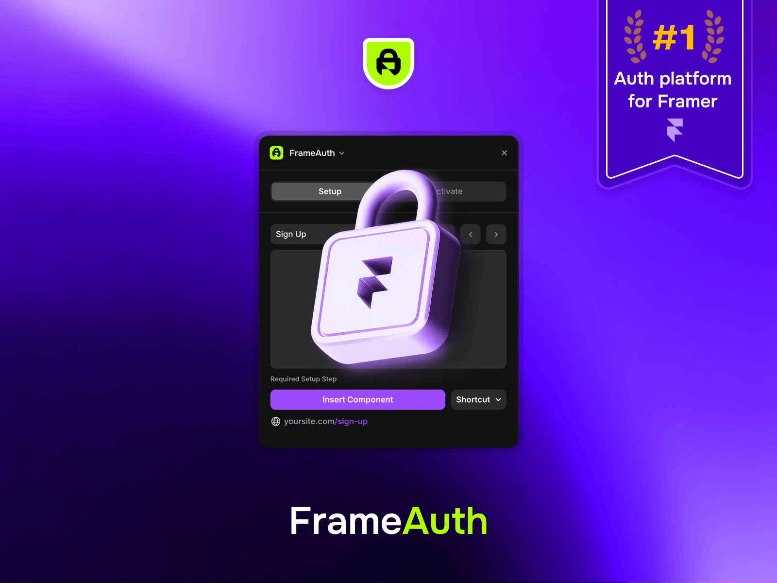 FrameAuth (previously FramerAuth)
