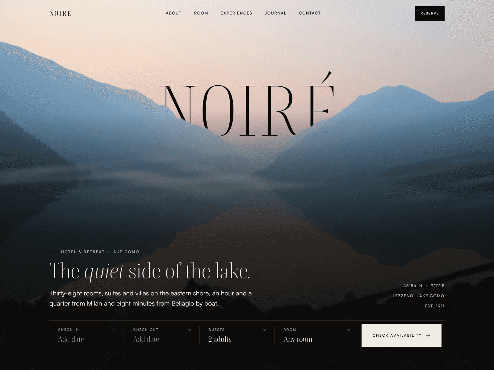NOIRÉ — Hotel