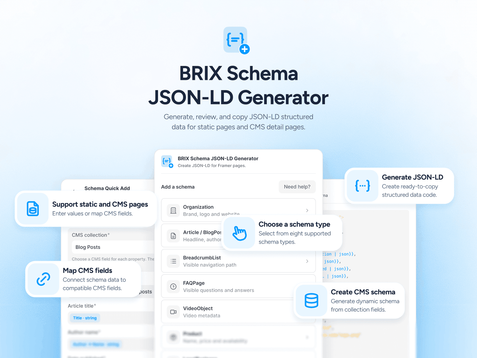 BRIX Schema JSON-LD Generator