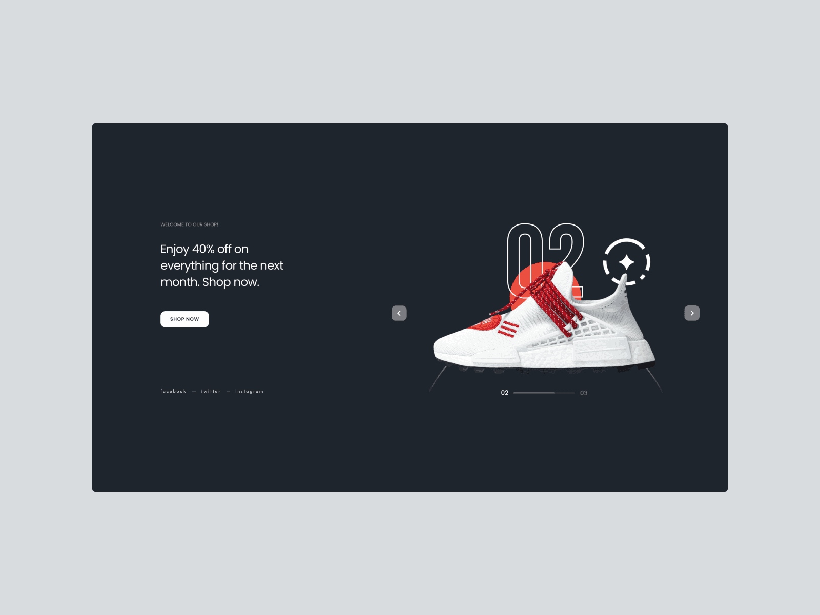 Shoes Hero Slider