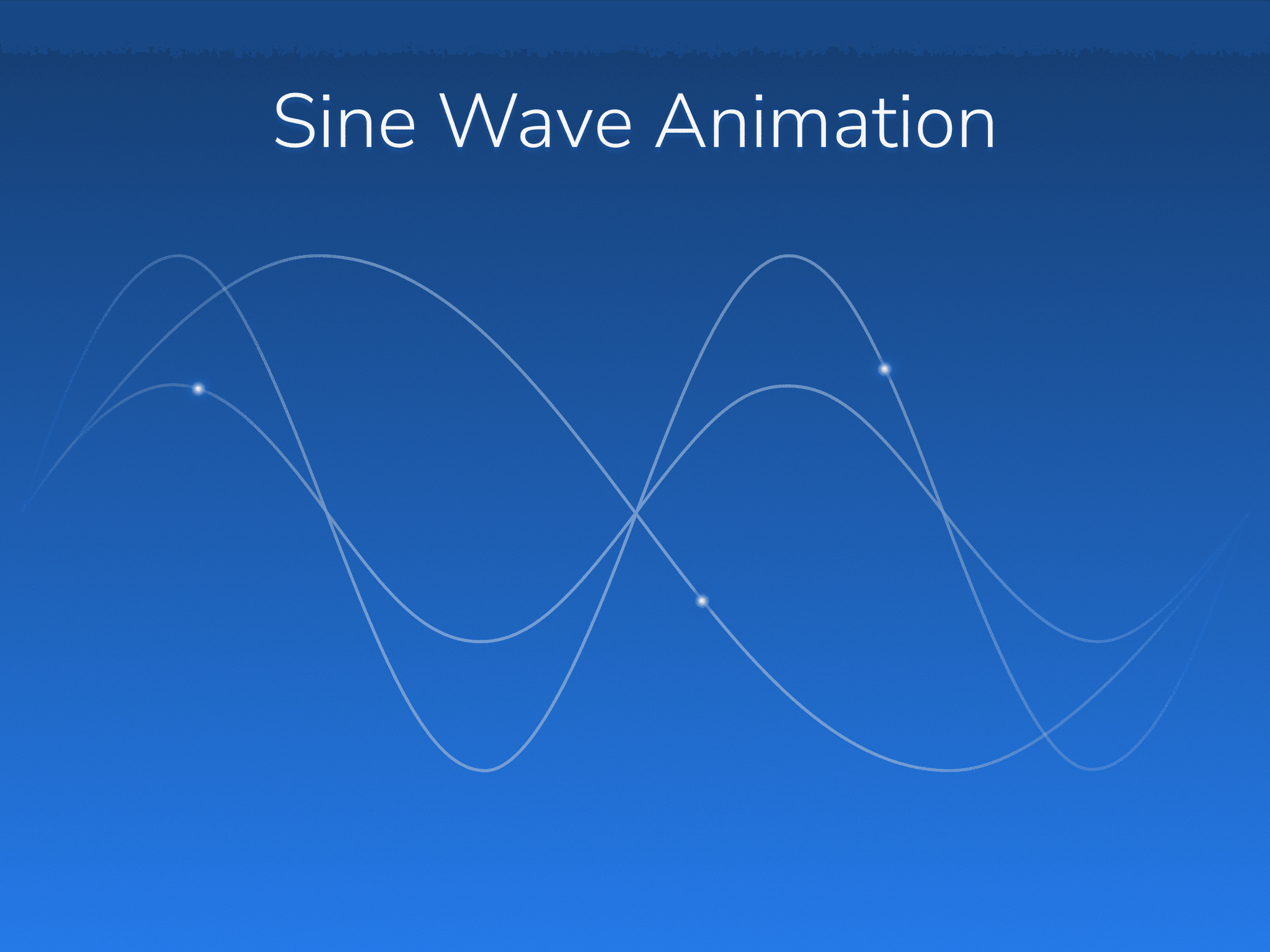 Sine Wave Animation
