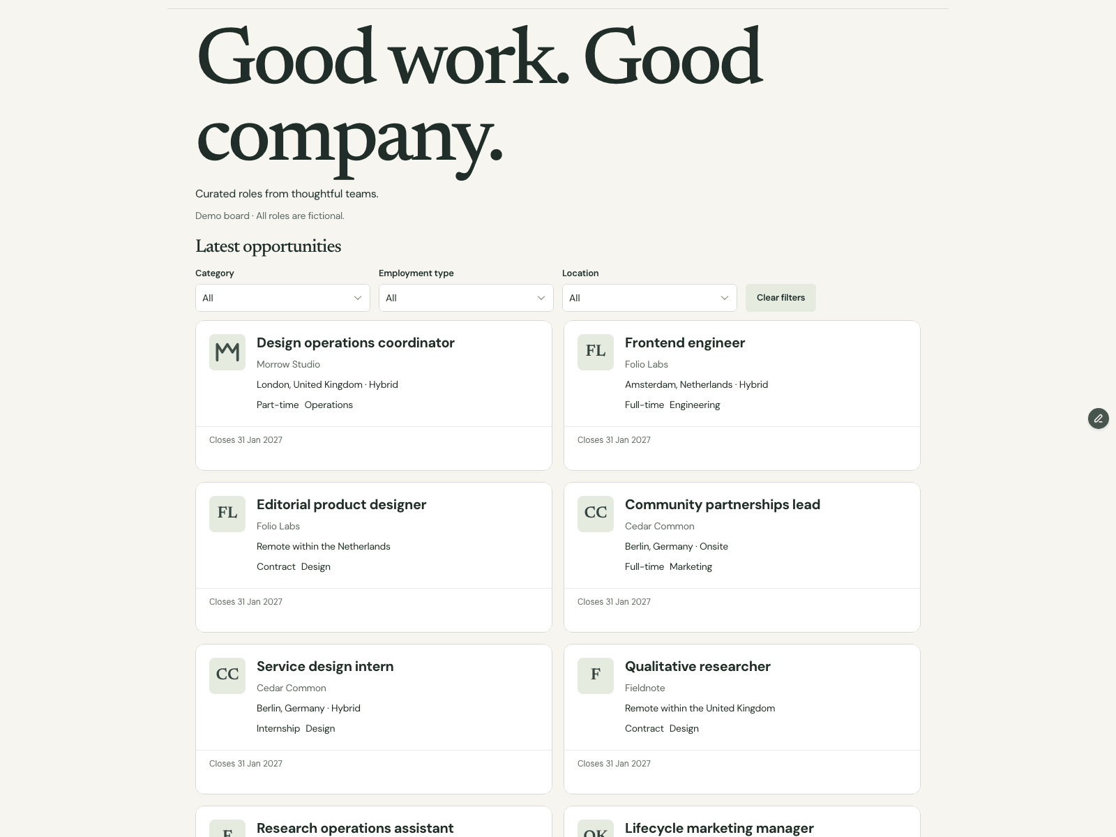 Commonwork