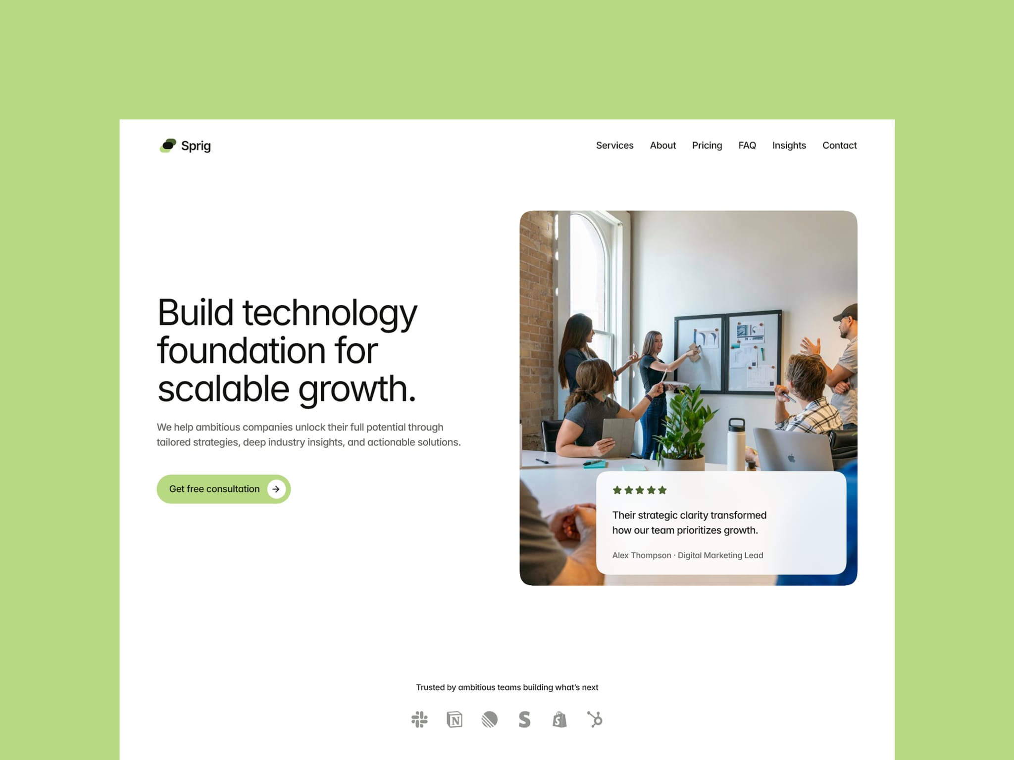 Sprig Advisory