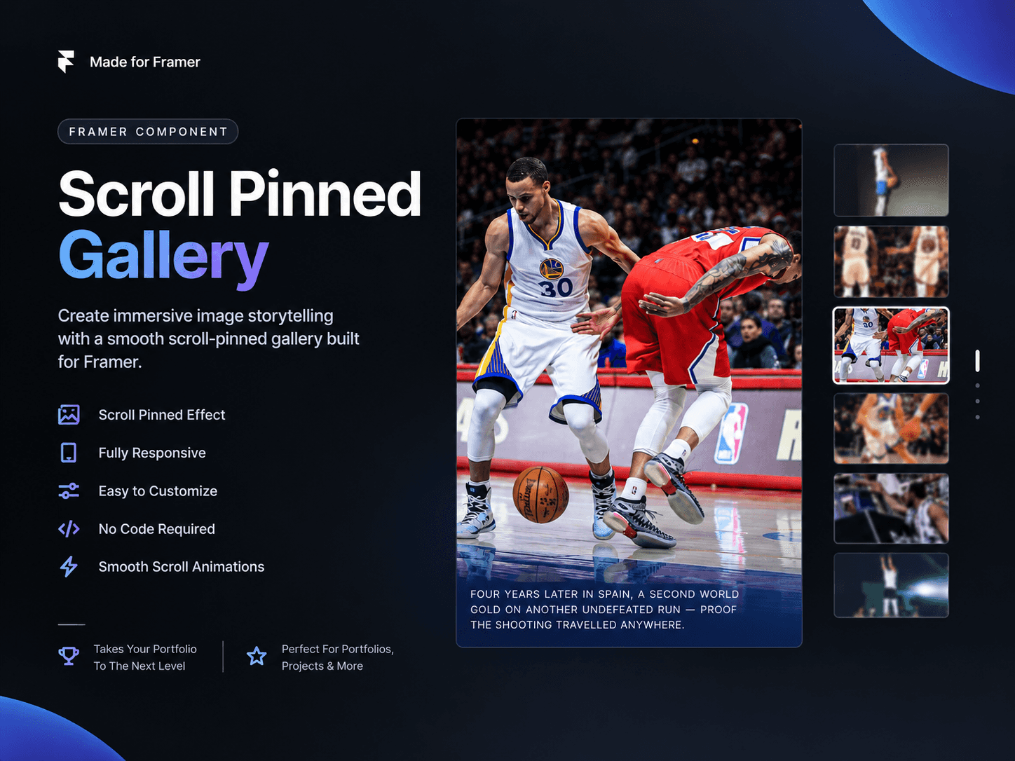 Scroll PinnedGallery