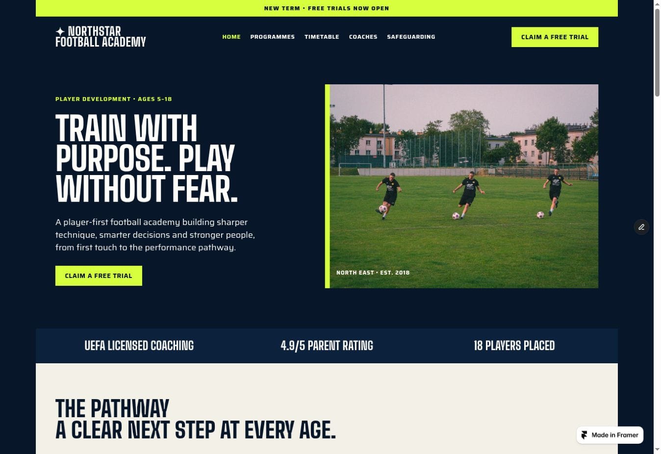 Northstar Football