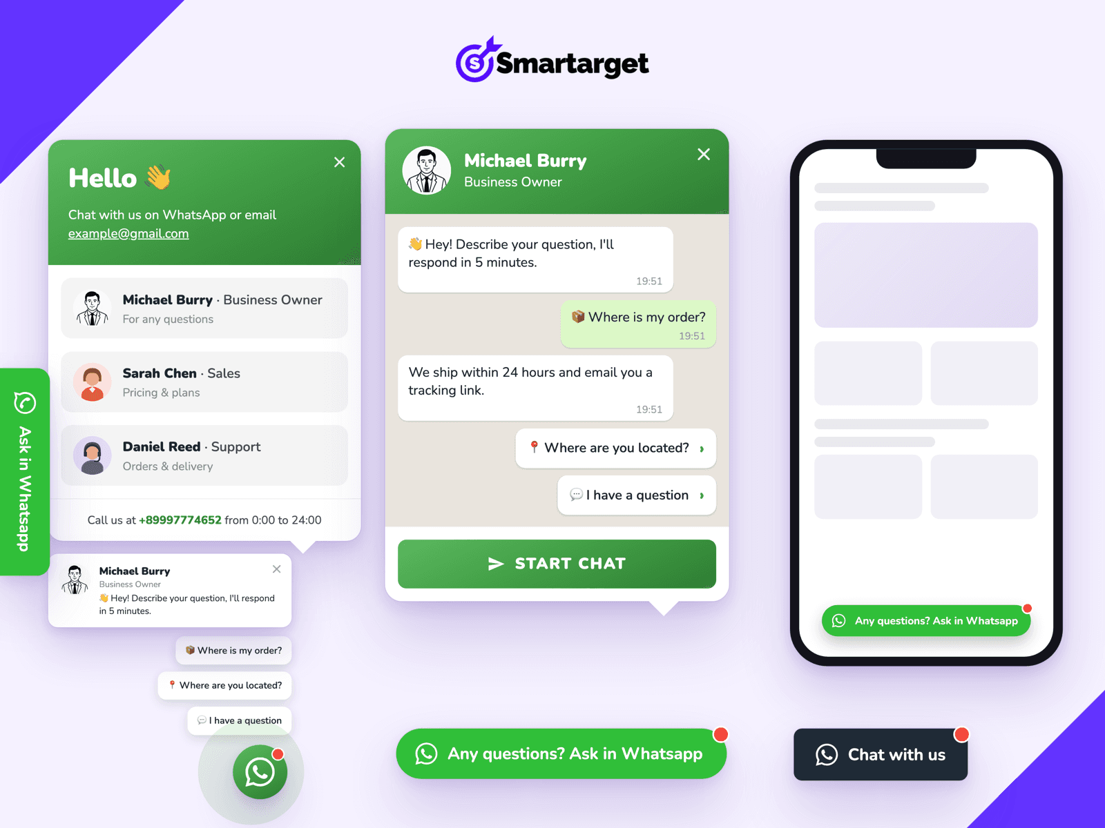 Smartarget Whatsapp Contact Us