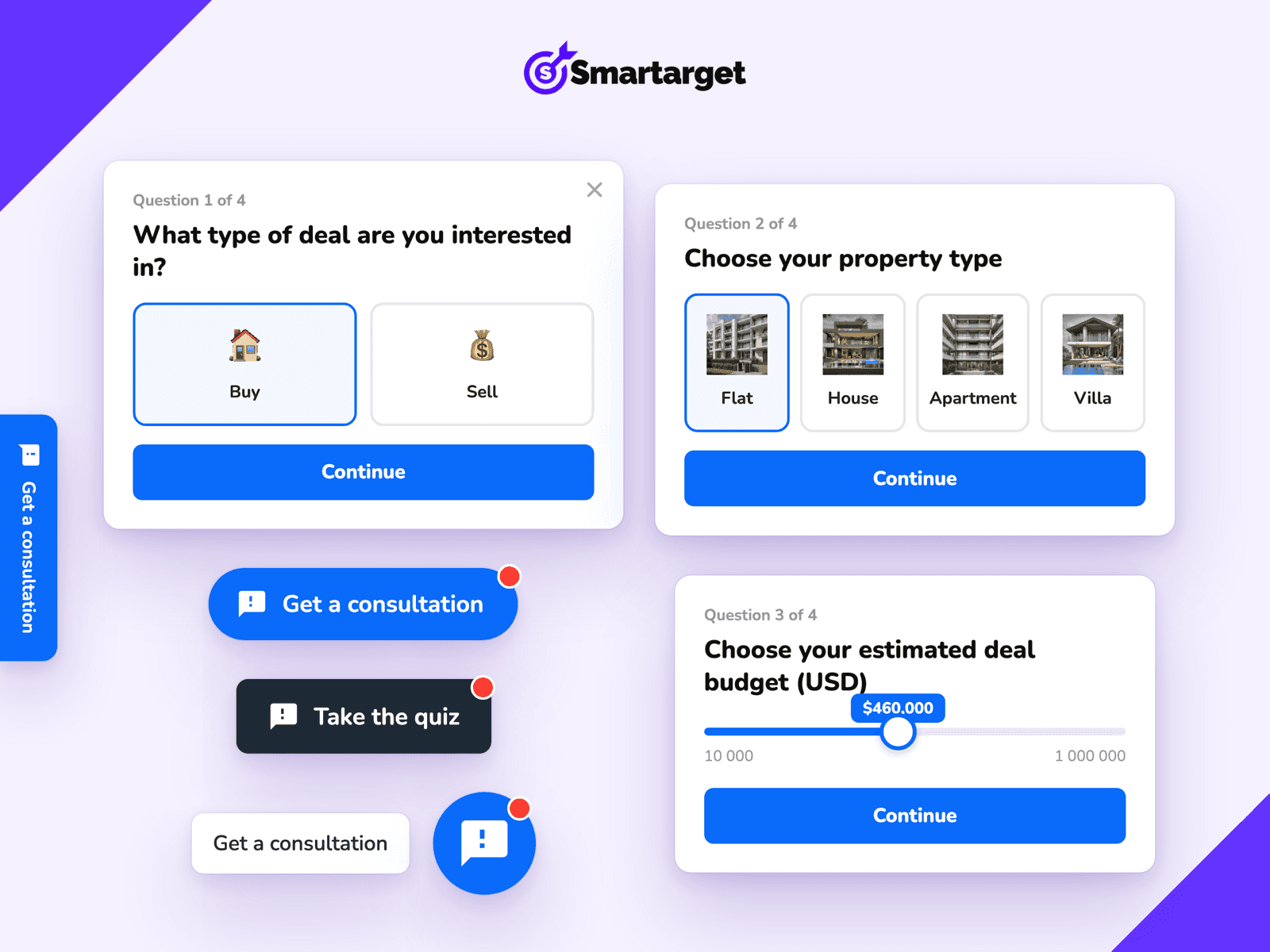 Smartarget Quiz Popup