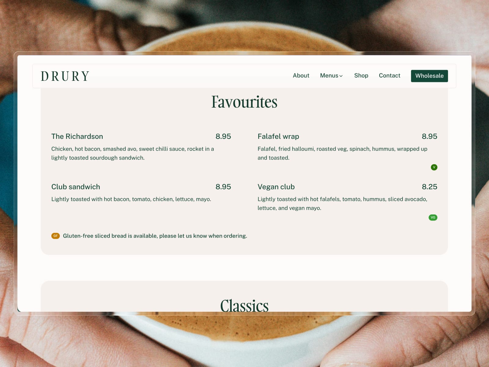 Drury Tea & Coffee