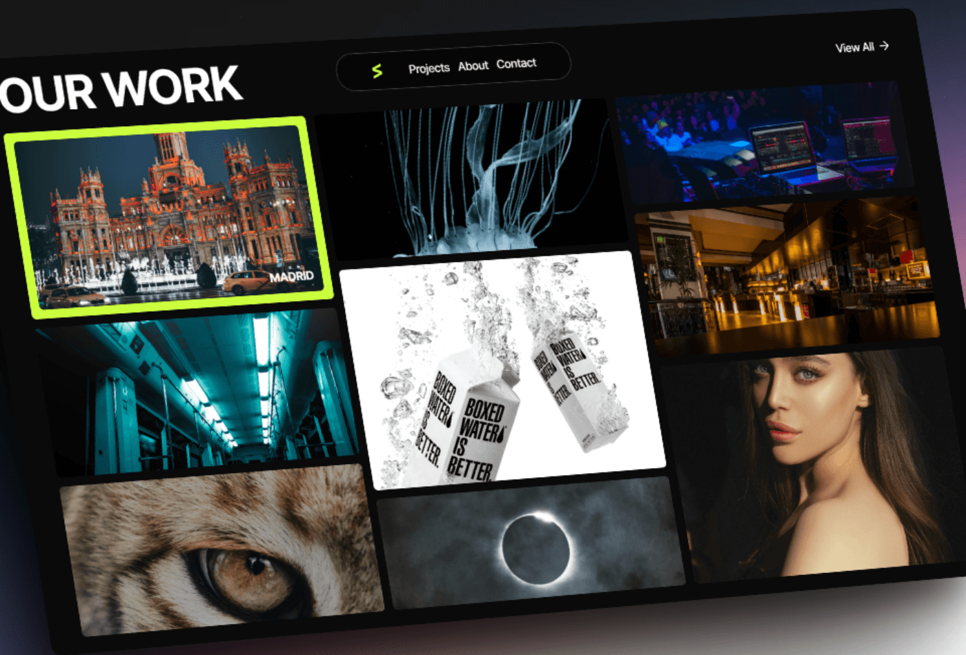 Screenshot 3 for FocusStudios, a Framer Marketplace template by Krutik Maru.