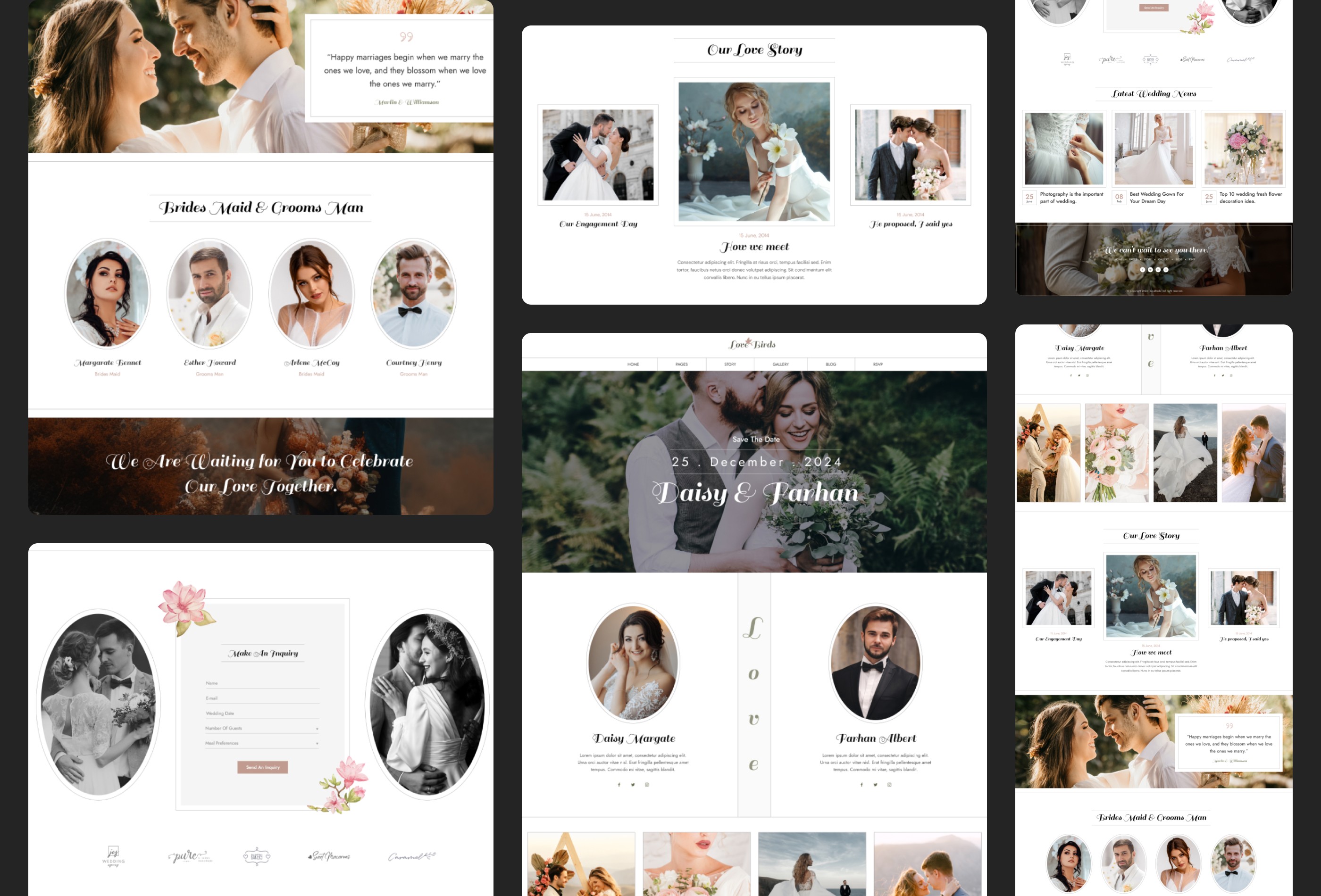 Screenshot 3 for Lovebirds, a Framer Marketplace template by Geniusflow.