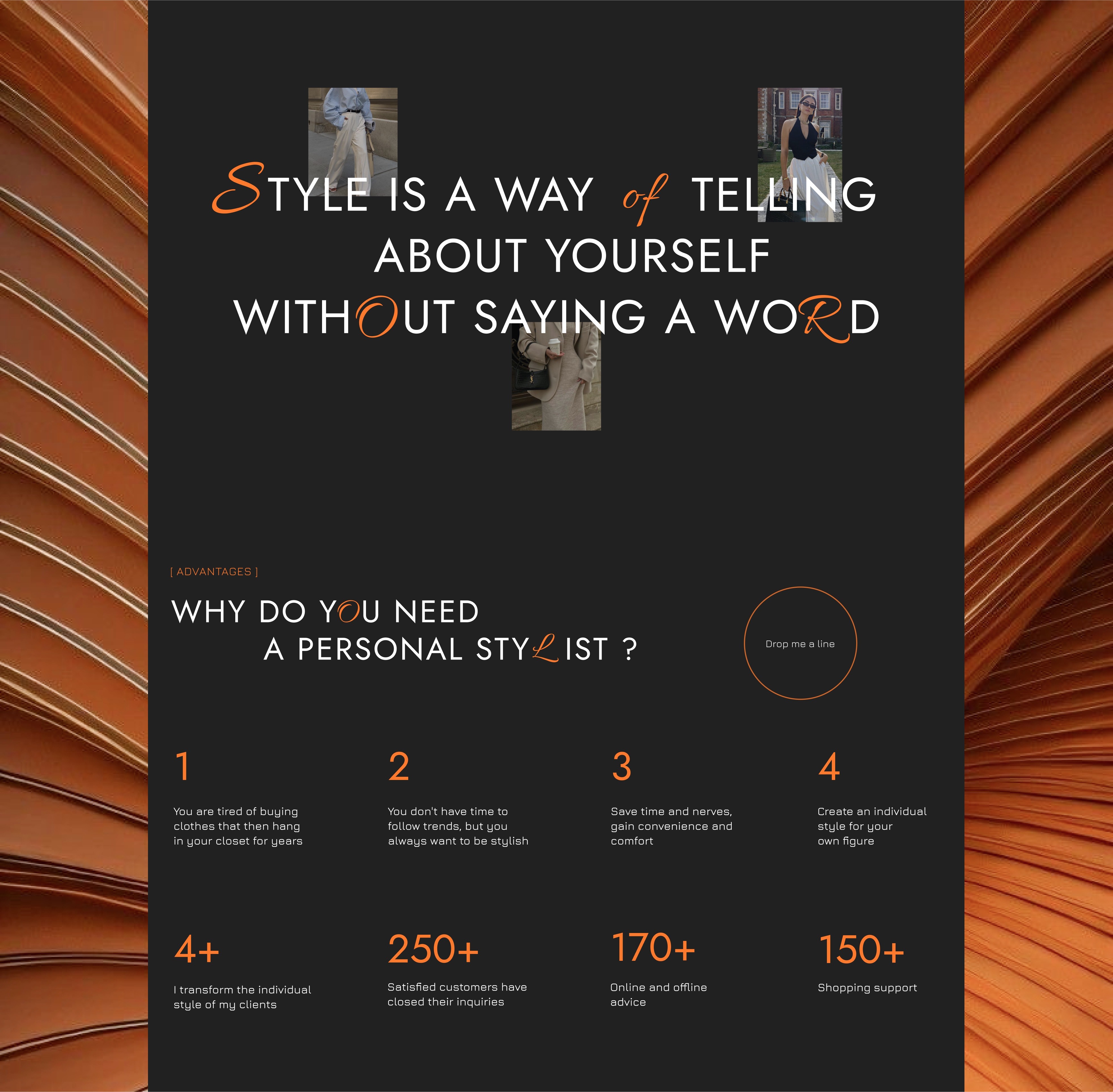 Screenshot 2 for Isabella, a Framer Marketplace template by Sonya.