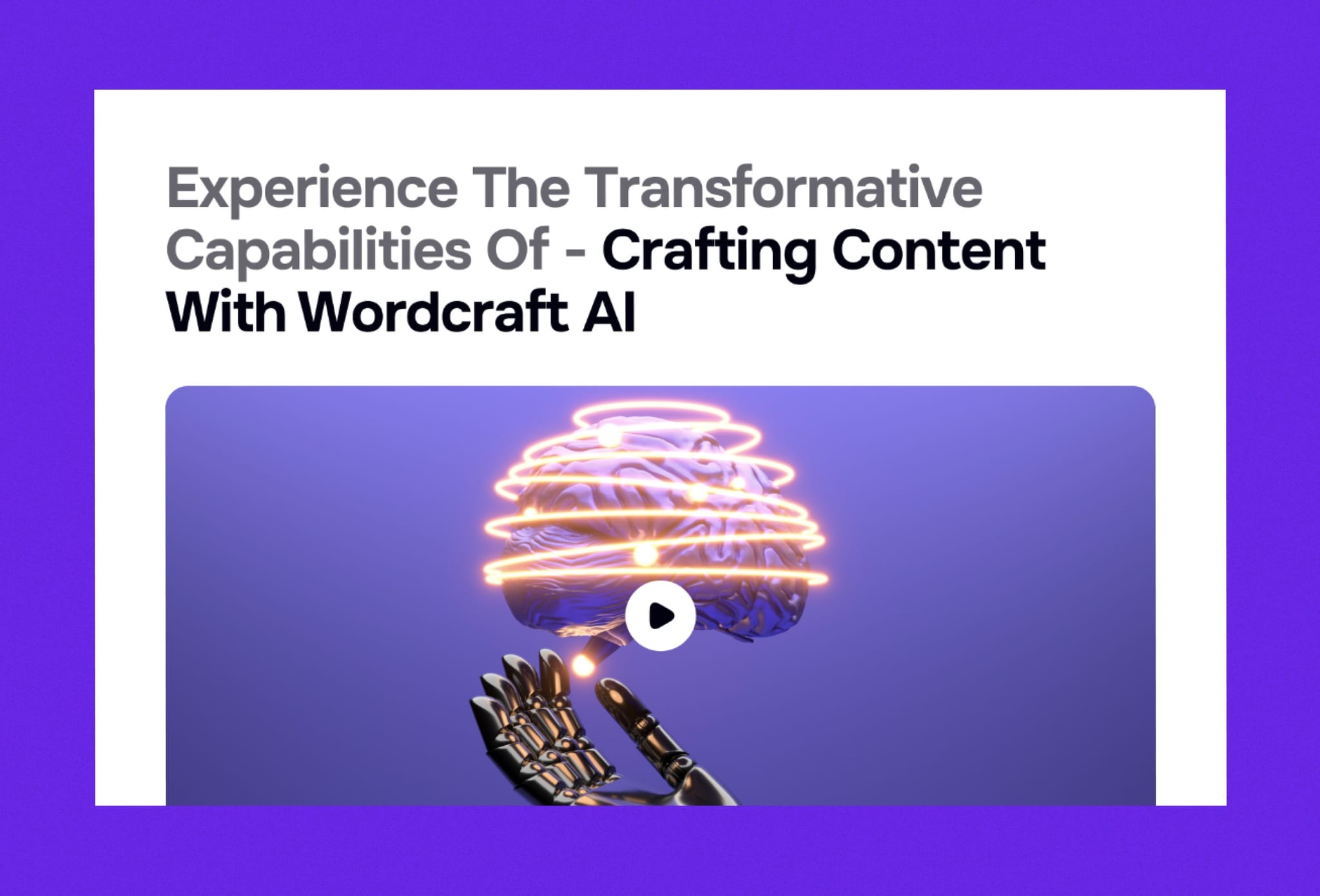 Wordcraft