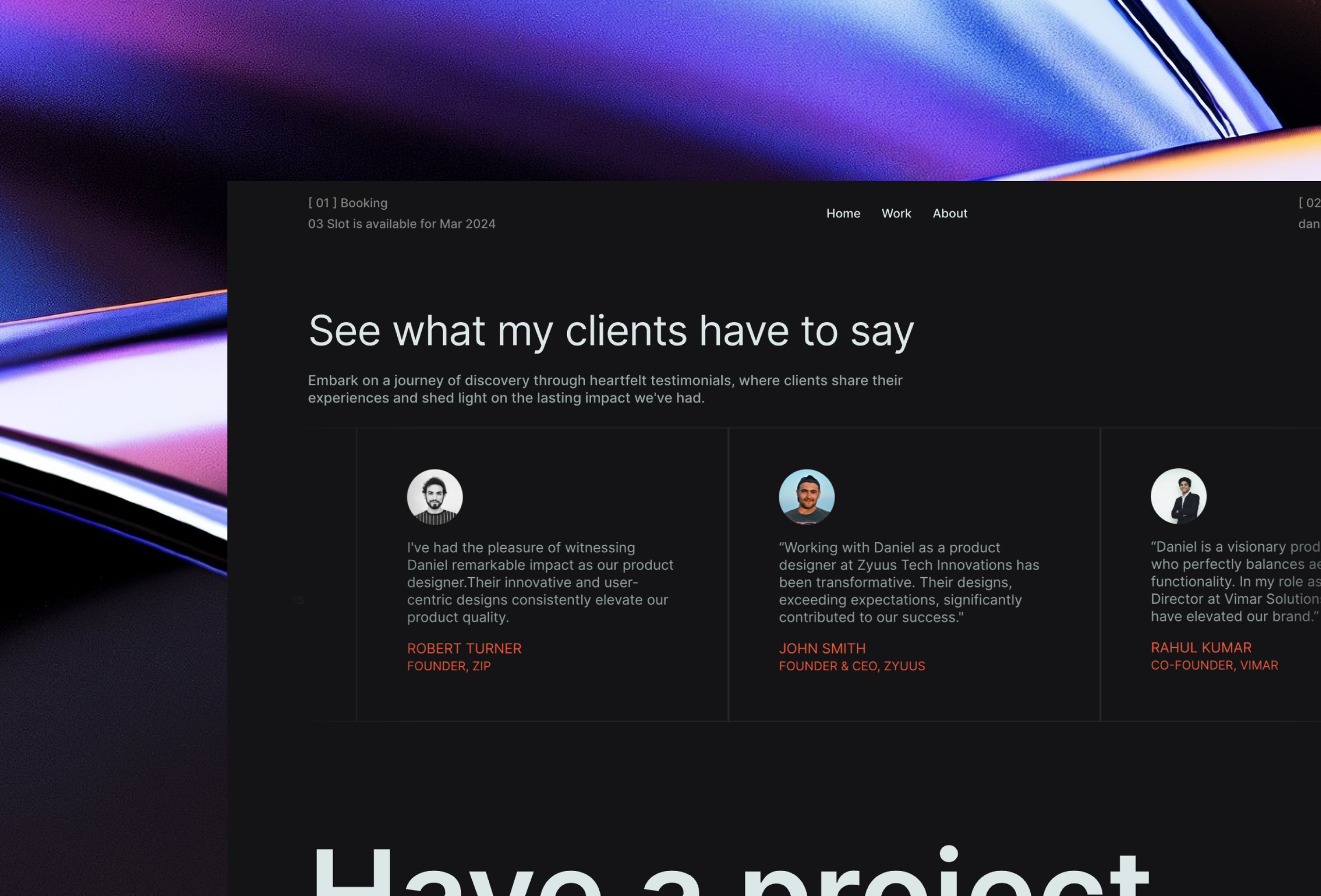Screenshot 4 for Pasgan, a Framer Marketplace template by Moiz Arshi.