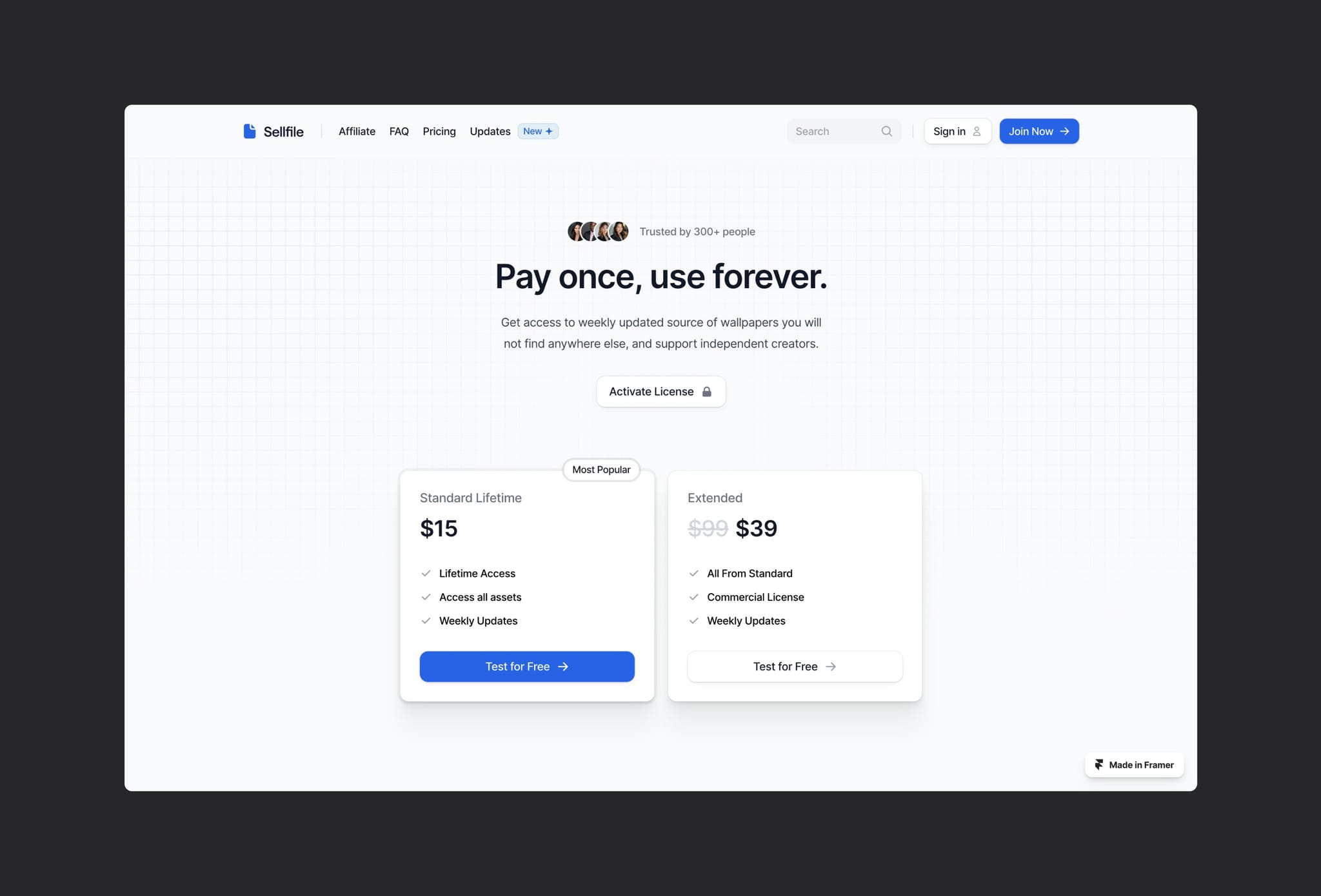 Sellfile