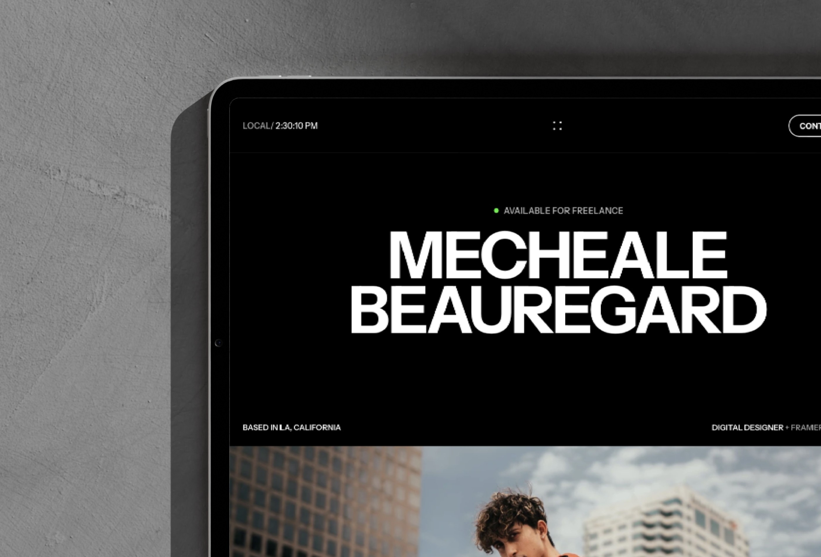 Screenshot 3 for Bronx, a Framer Marketplace template by Westhill Studio.