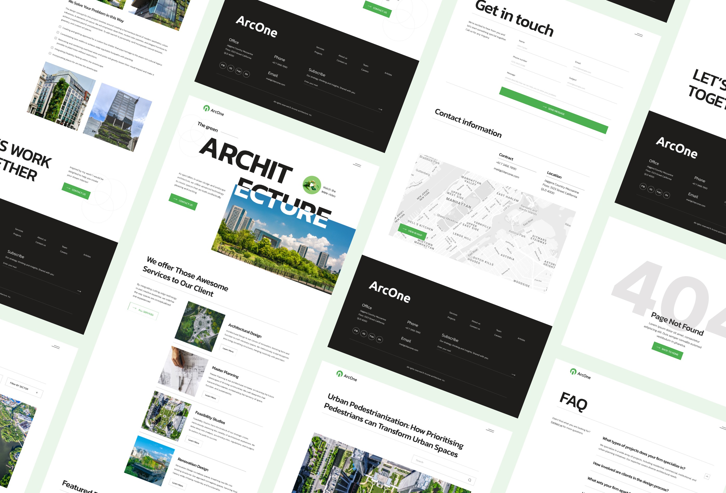 Screenshot 4 for ArcOne, a Framer Marketplace template by Sailr.