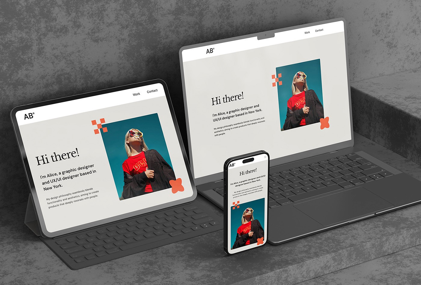 Screenshot 2 for AB Studio, a Framer Marketplace template by lnlstudios.