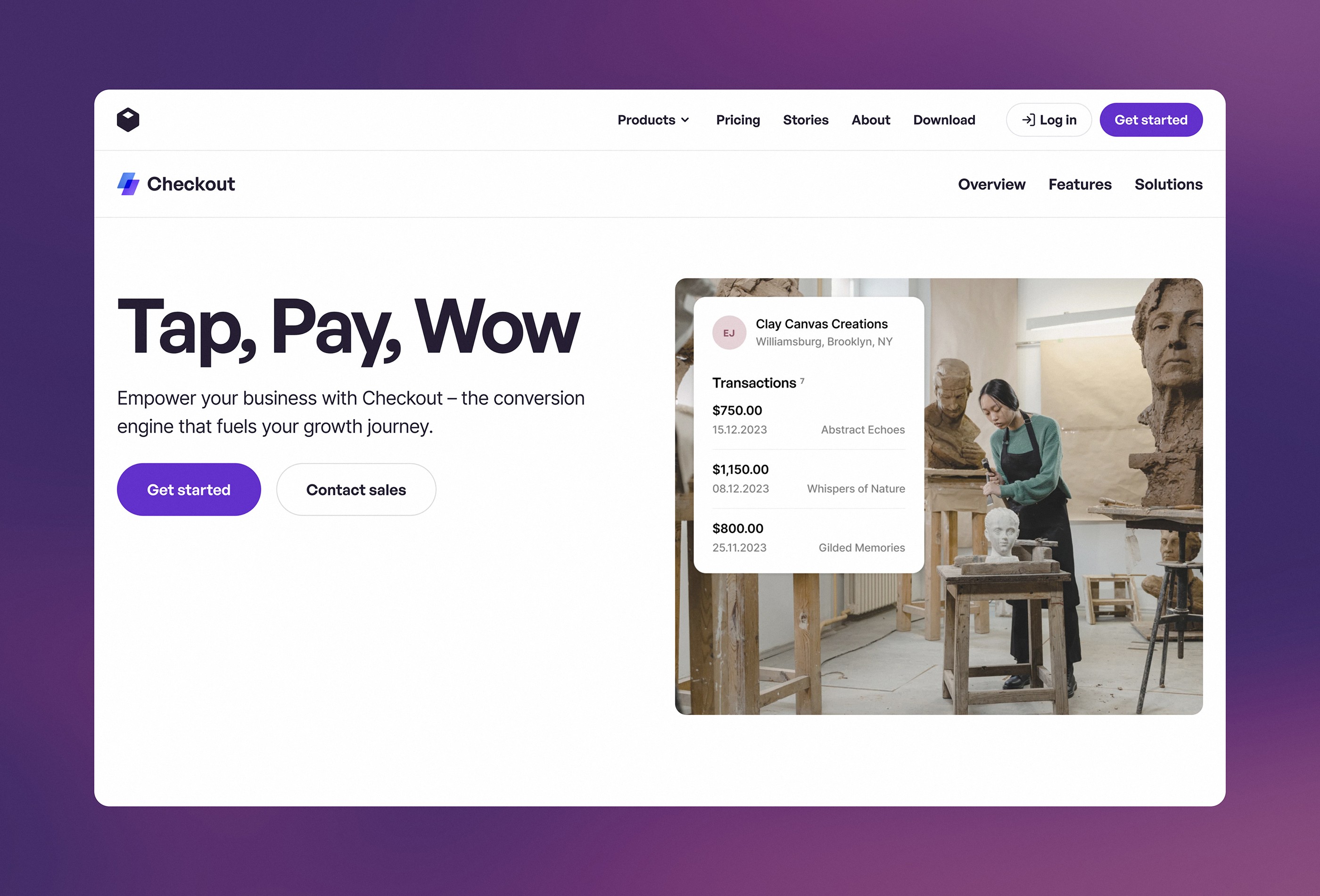 Screenshot 4 for Exxus, a Framer Marketplace template by Enes Ates.