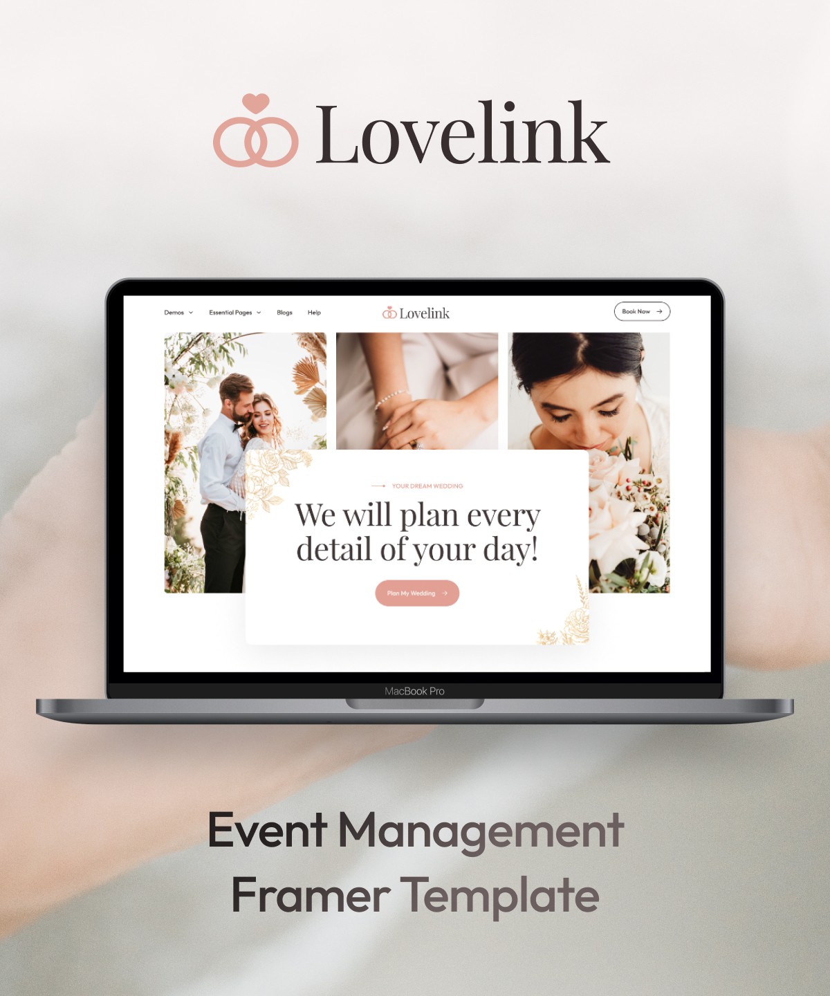 Screenshot 1 for Loveline, a Framer Marketplace template by Framerbite.