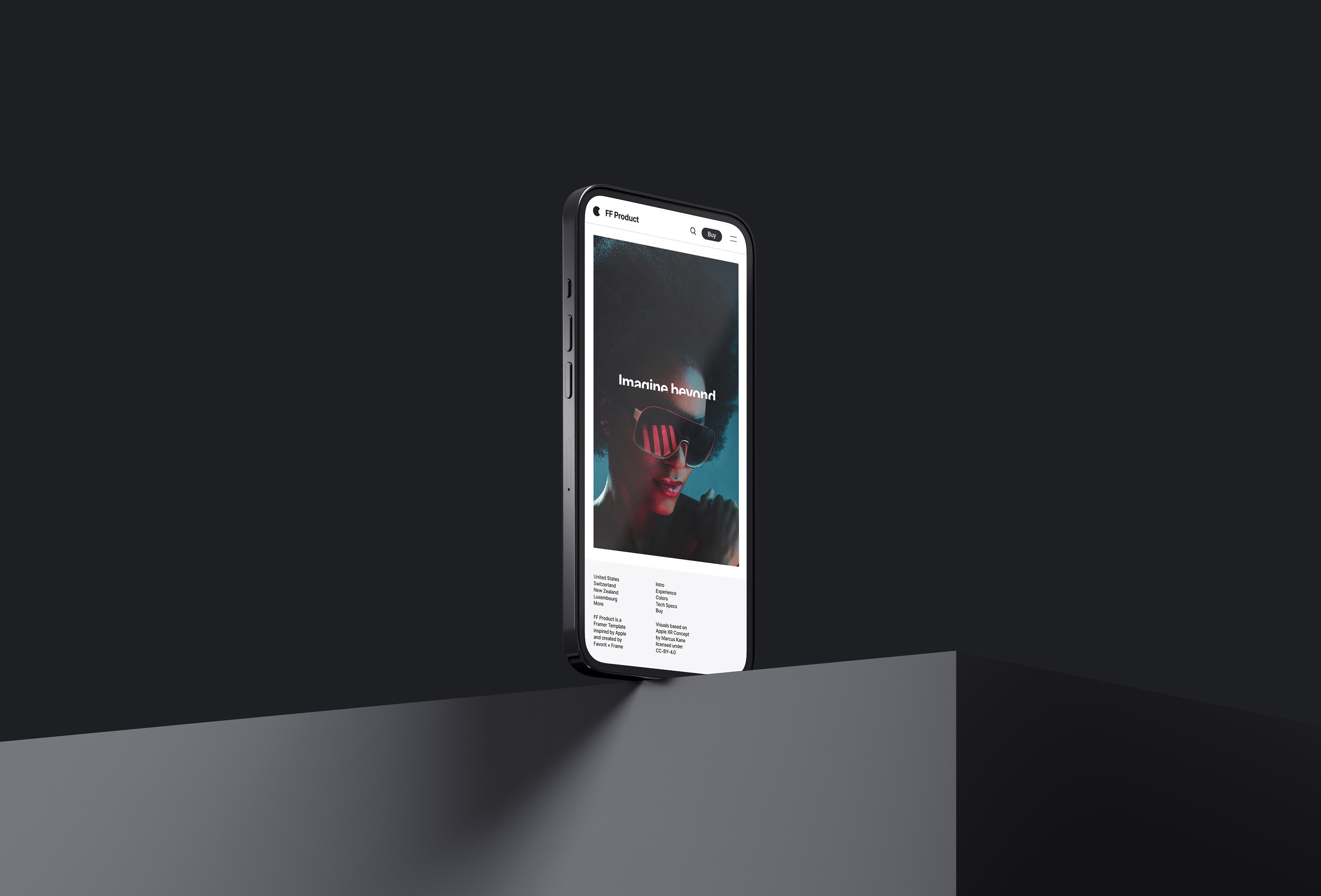 Screenshot 3 for FF Product, a Framer Marketplace template by Favorit × Frame.