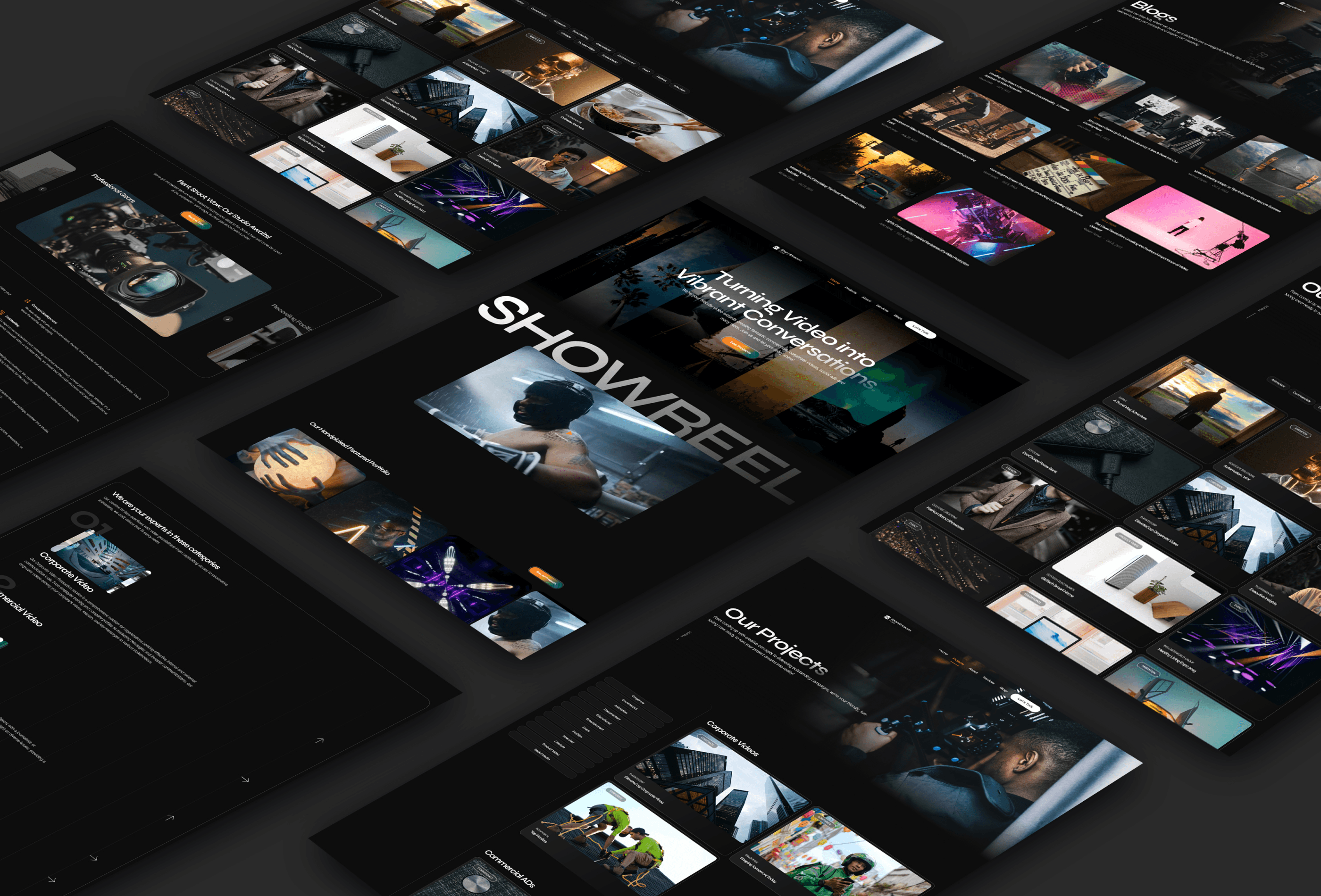 Screenshot 4 for VideoHut, a Framer Marketplace template by Real Mehedi.