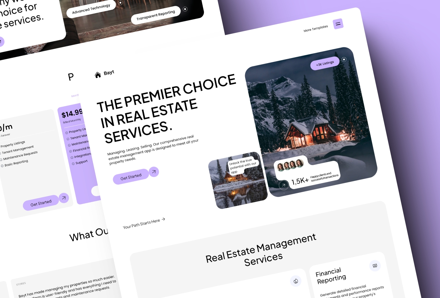 Thumbnail 2 for Bayt, a Framer Marketplace template by Mejed Alkoutaini.